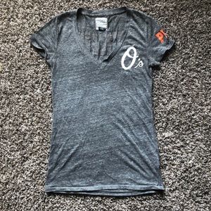 Vs Pink Orioles Baseball Top